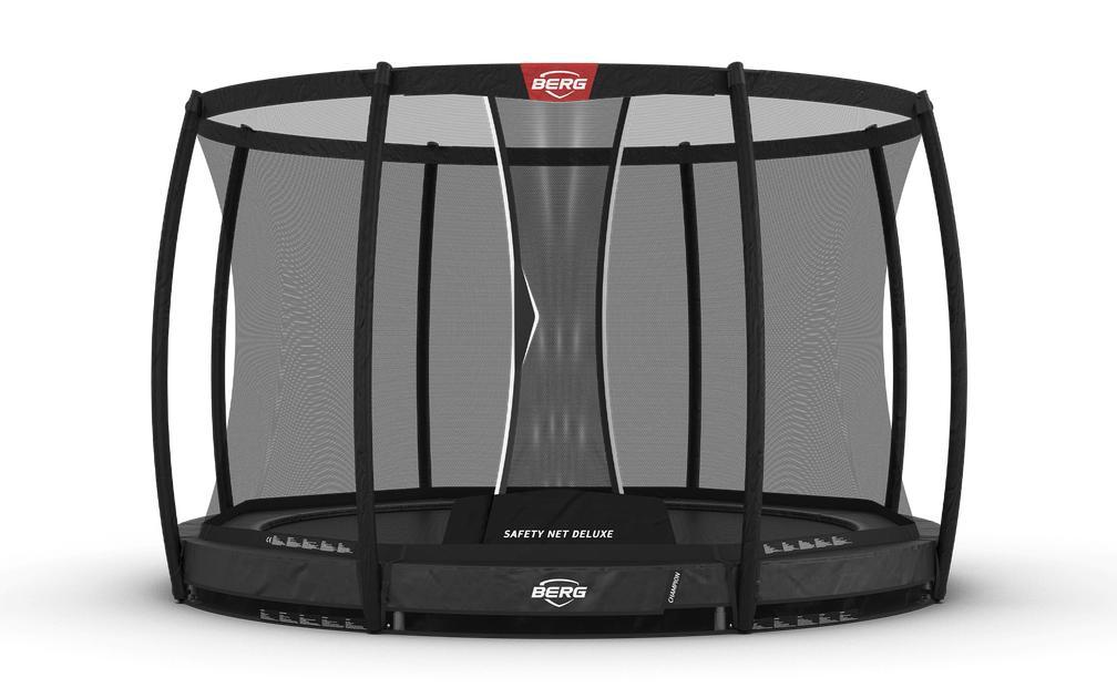 BERG Champion InGround 330 nedgrävd studsmatta med Deluxe-nät